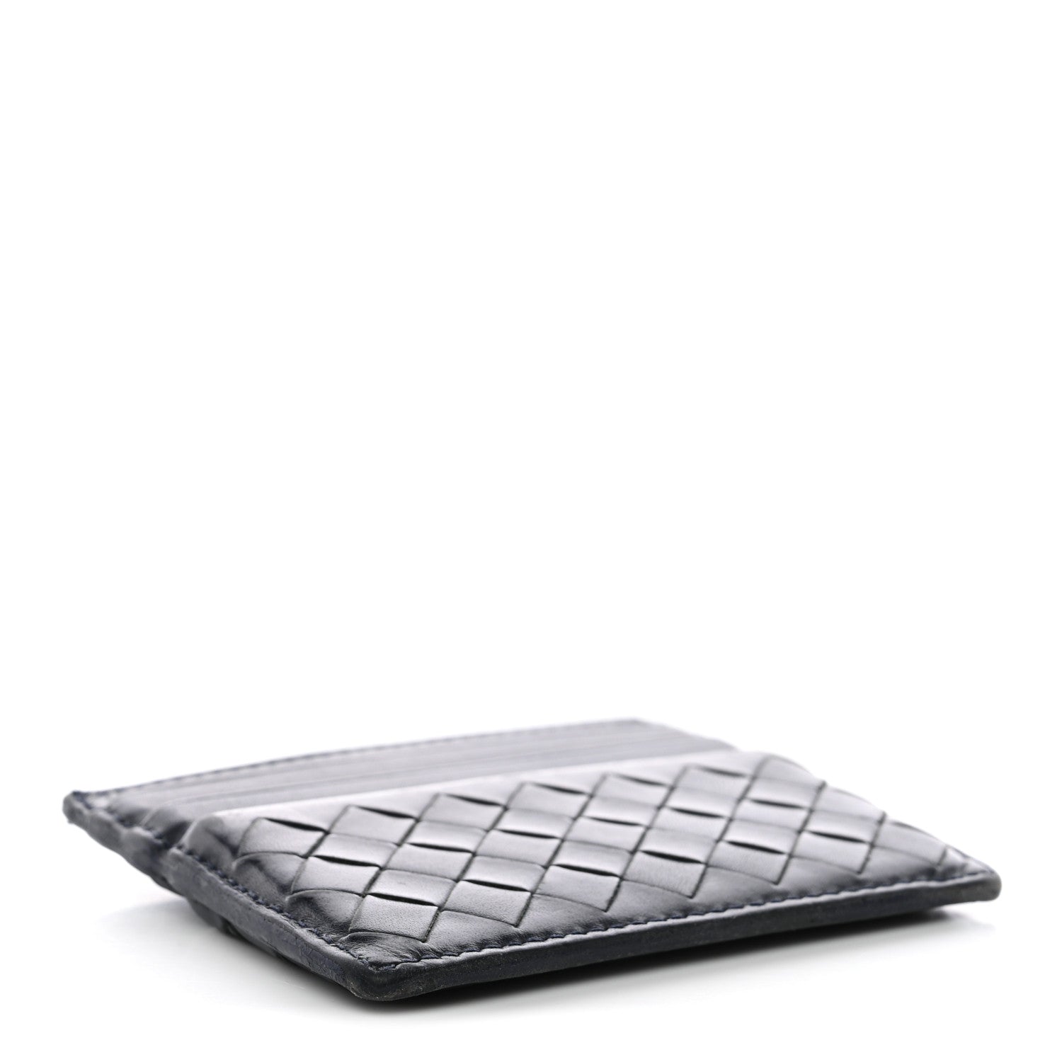 Nappa Intrecciato  Holder Deep Blue