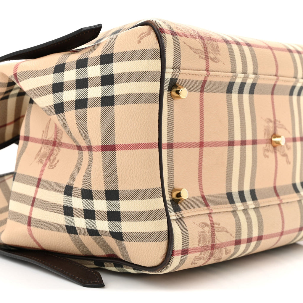 Haymarket Check Small Canterbury Tote Chocolate