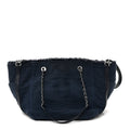 Canvas Small Double Face Tote Navy