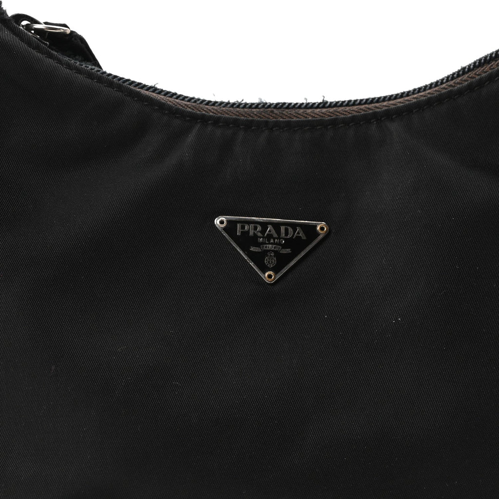 Tessuto Nylon Sport Mini Shoulder Bag Black