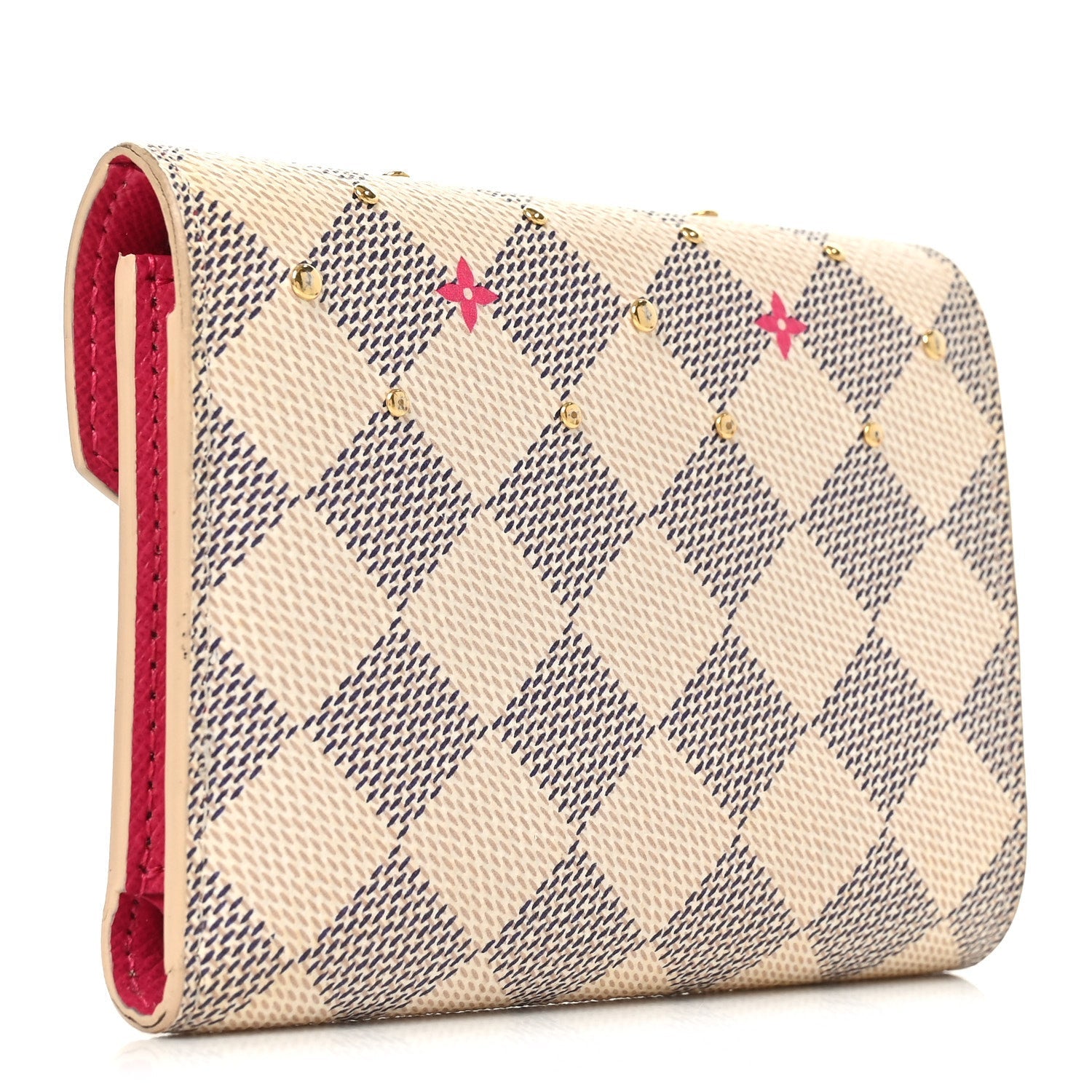 Damier Azur Studded Victorine Wallet