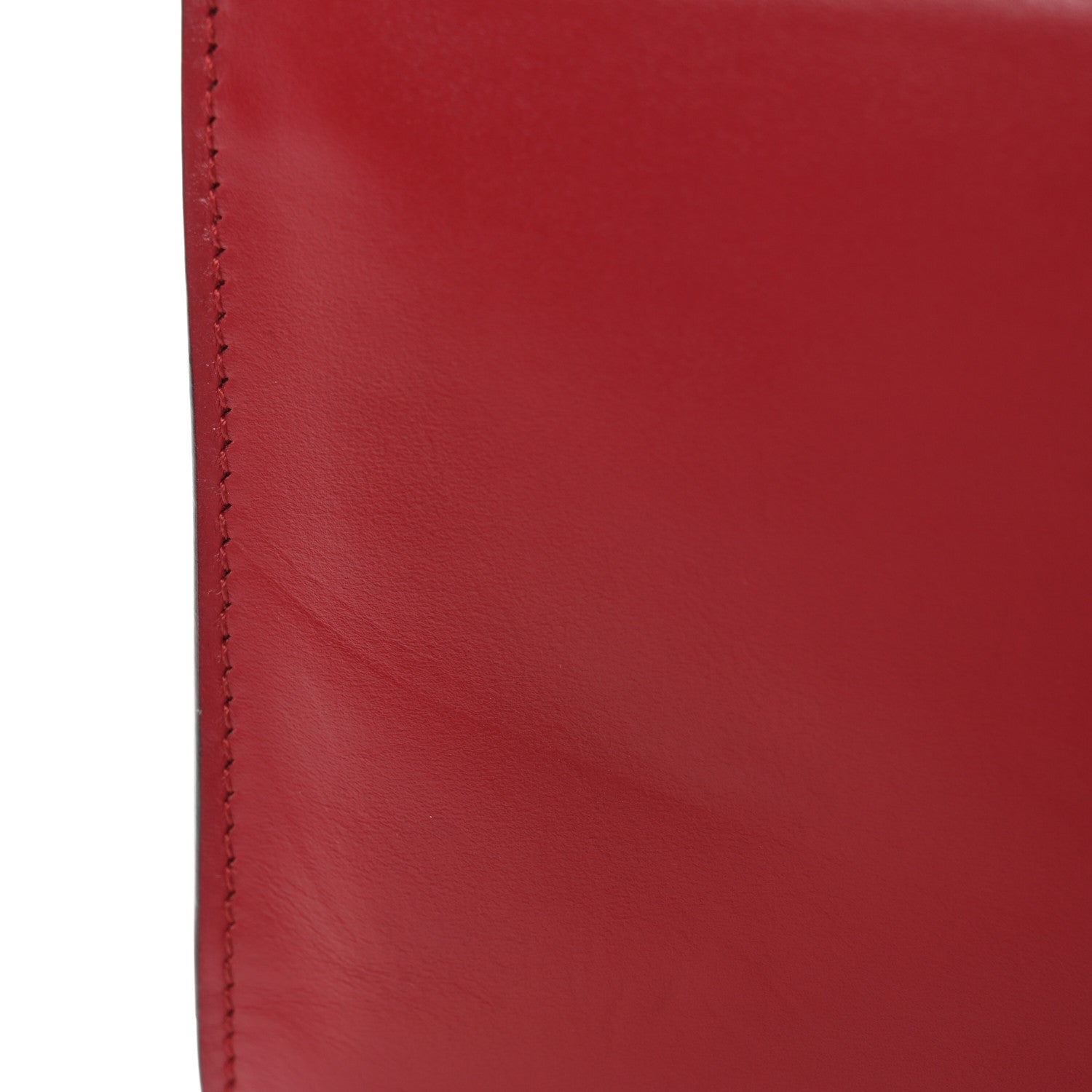 Smooth Calfskin Small Zumi Top Handle Shoulder Bag Hibiscus Red