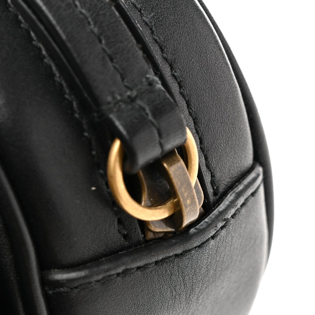 Calfskin Matelasse GG Marmont Belt Bag 85 34 Black