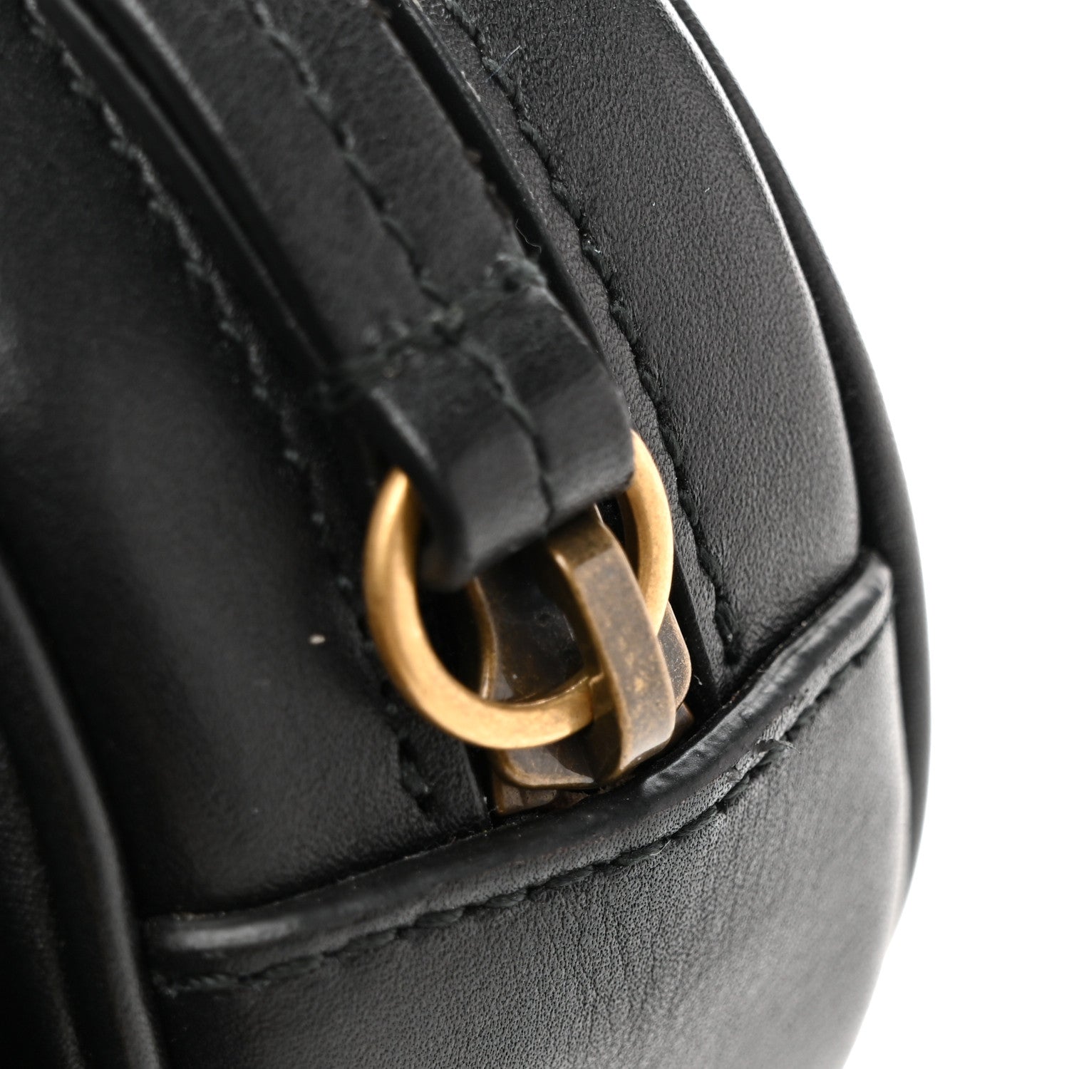 Calfskin Matelasse GG Marmont Belt Bag 85 34 Black