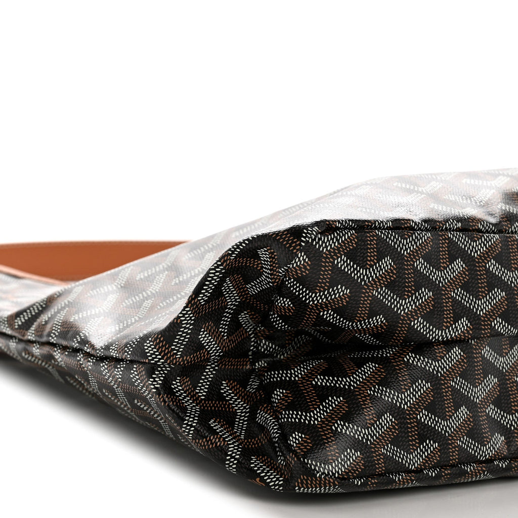 Goyardine Boheme Hobo Black Gold