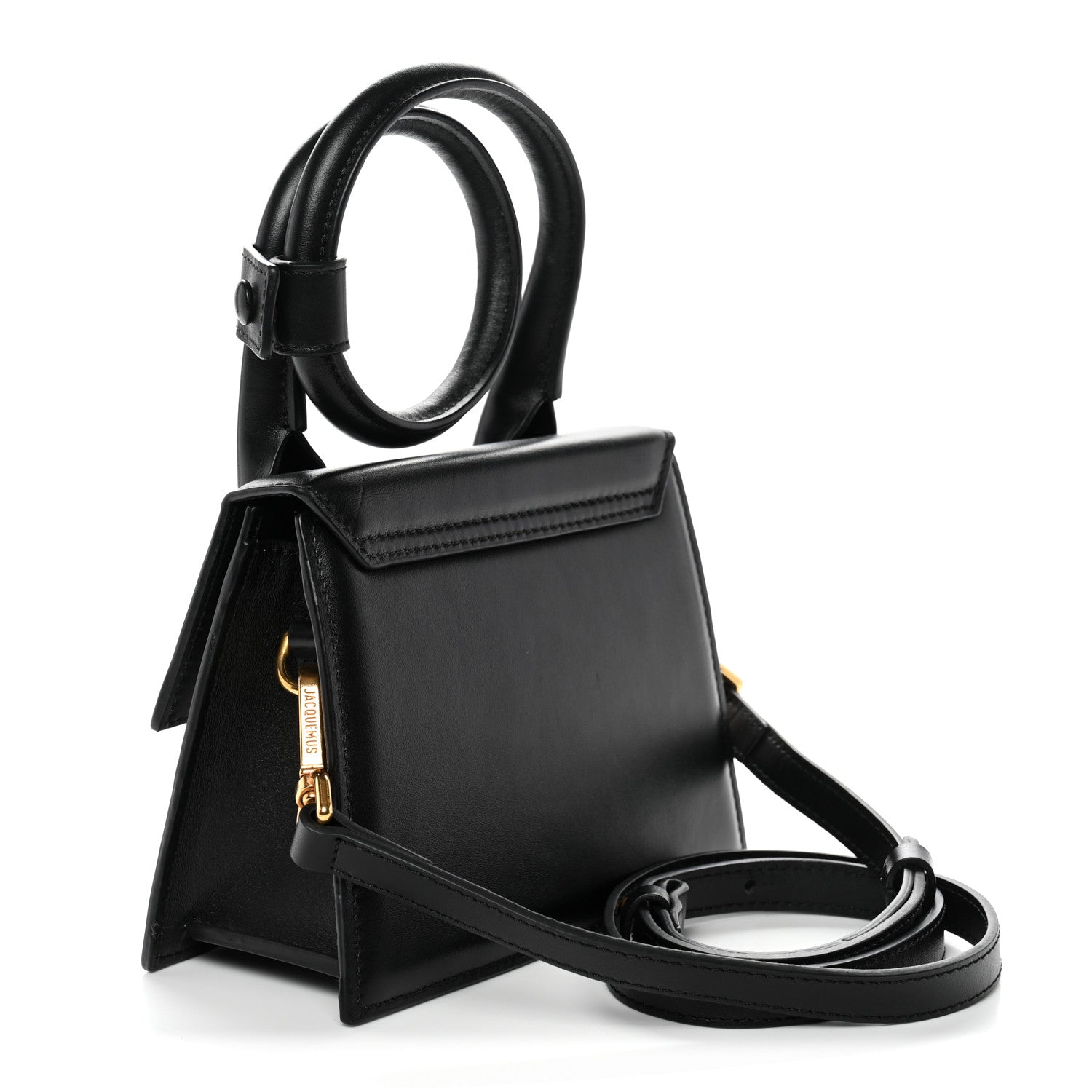 Smooth Calfskin Le Chiquito Noeud Black