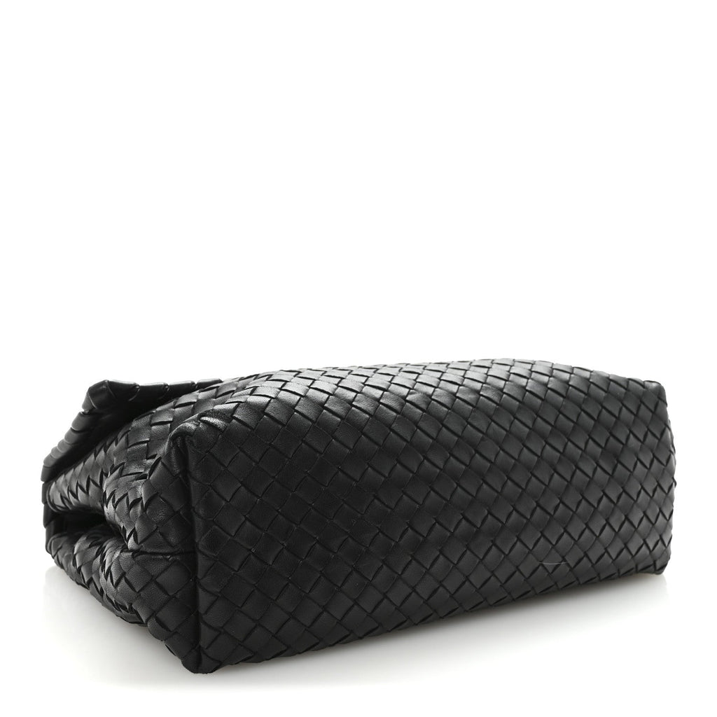 Nappa Intrecciato Large Olimpia Bag Black