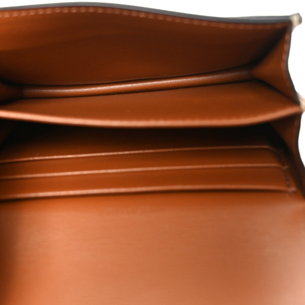 Triomphe Canvas Business  Holder Tan