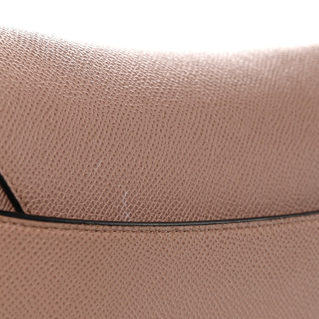 Grained Calfskin Saddle Bag Fard