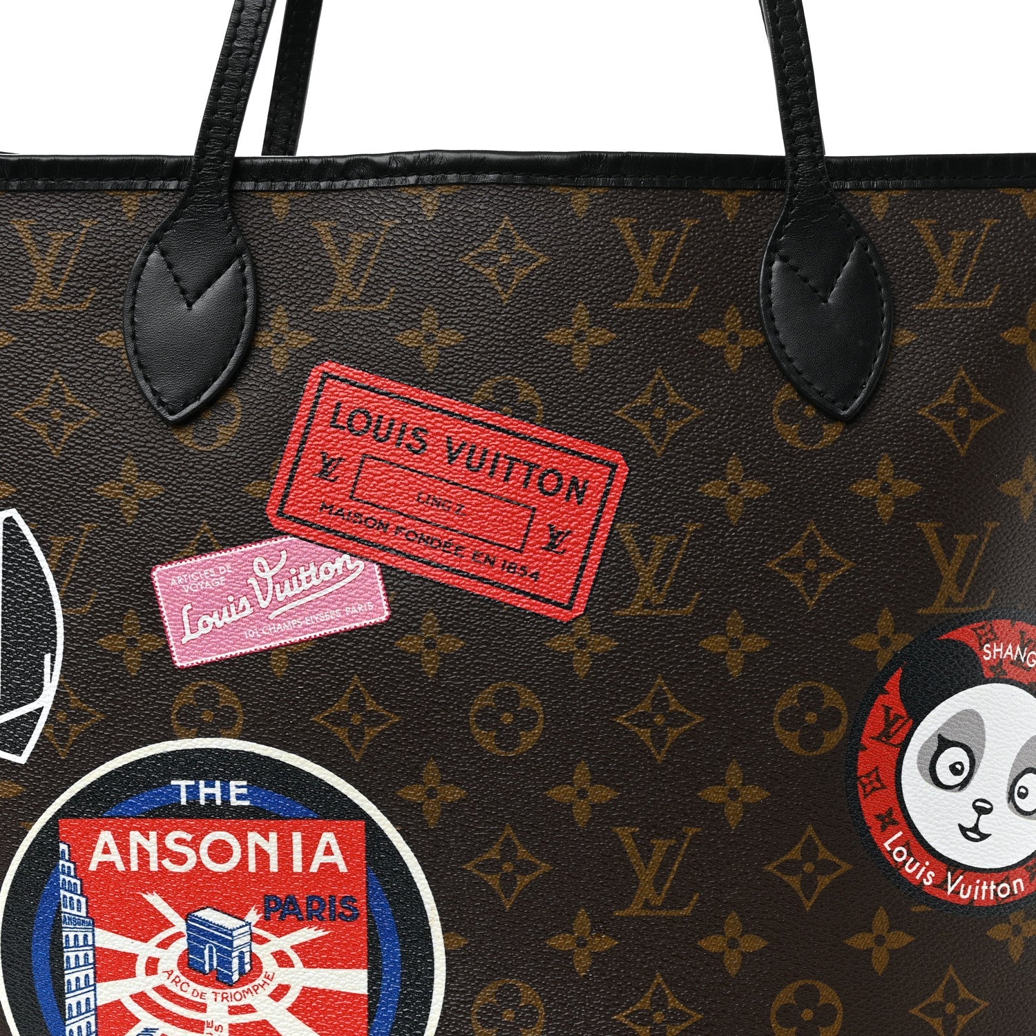 Monogram My LV World Tour Neverfull MM
