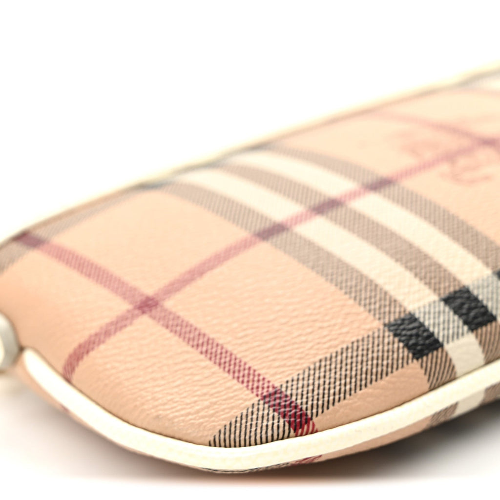 Haymarket Check Pochette White