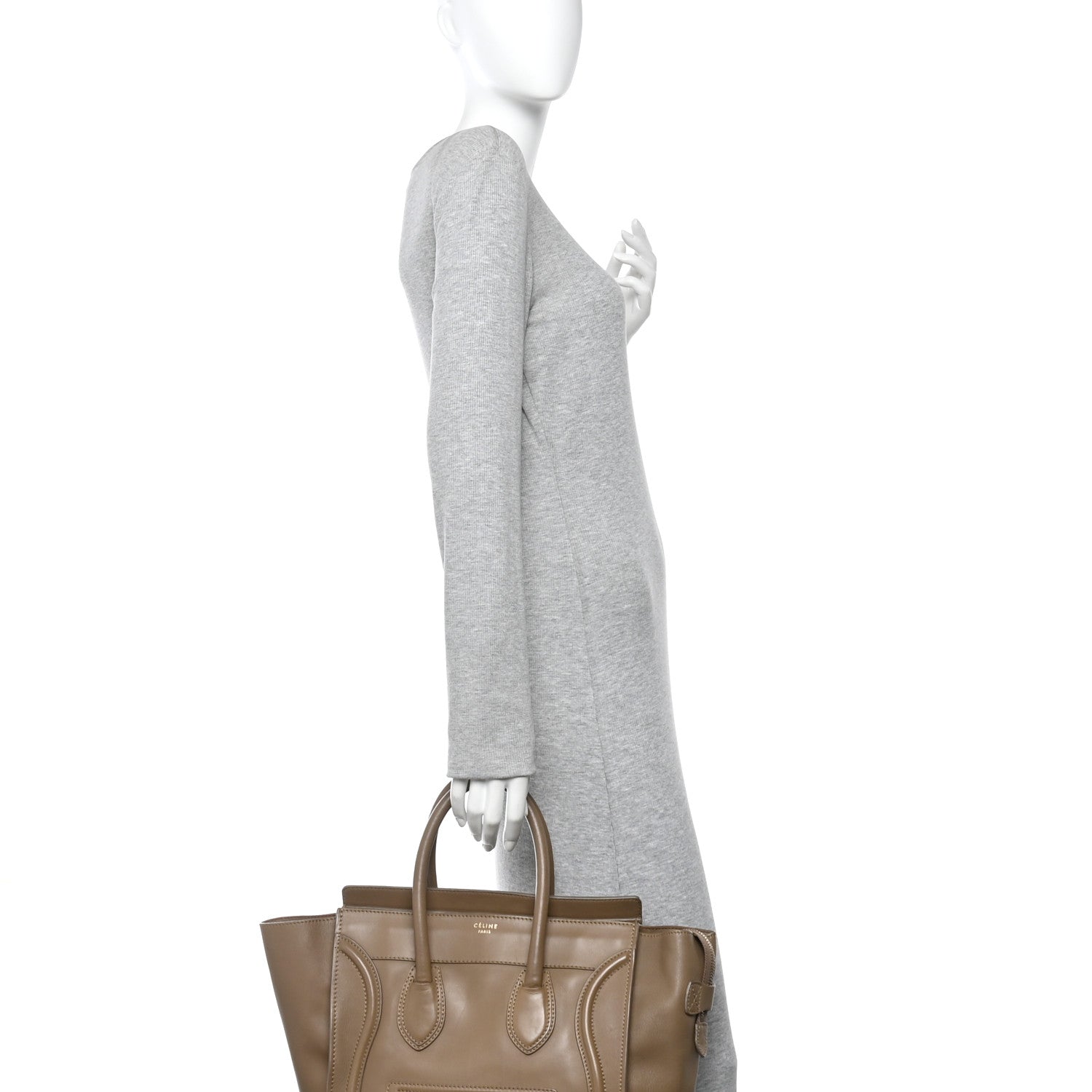 Smooth Calfskin Mini Luggage Camel