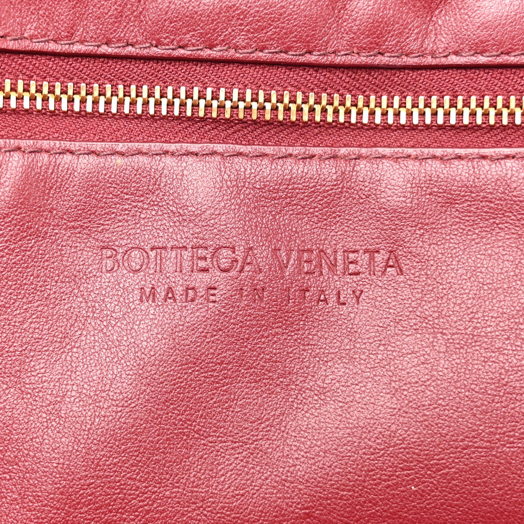 Nappa Intrecciato Tote Bag Barolo