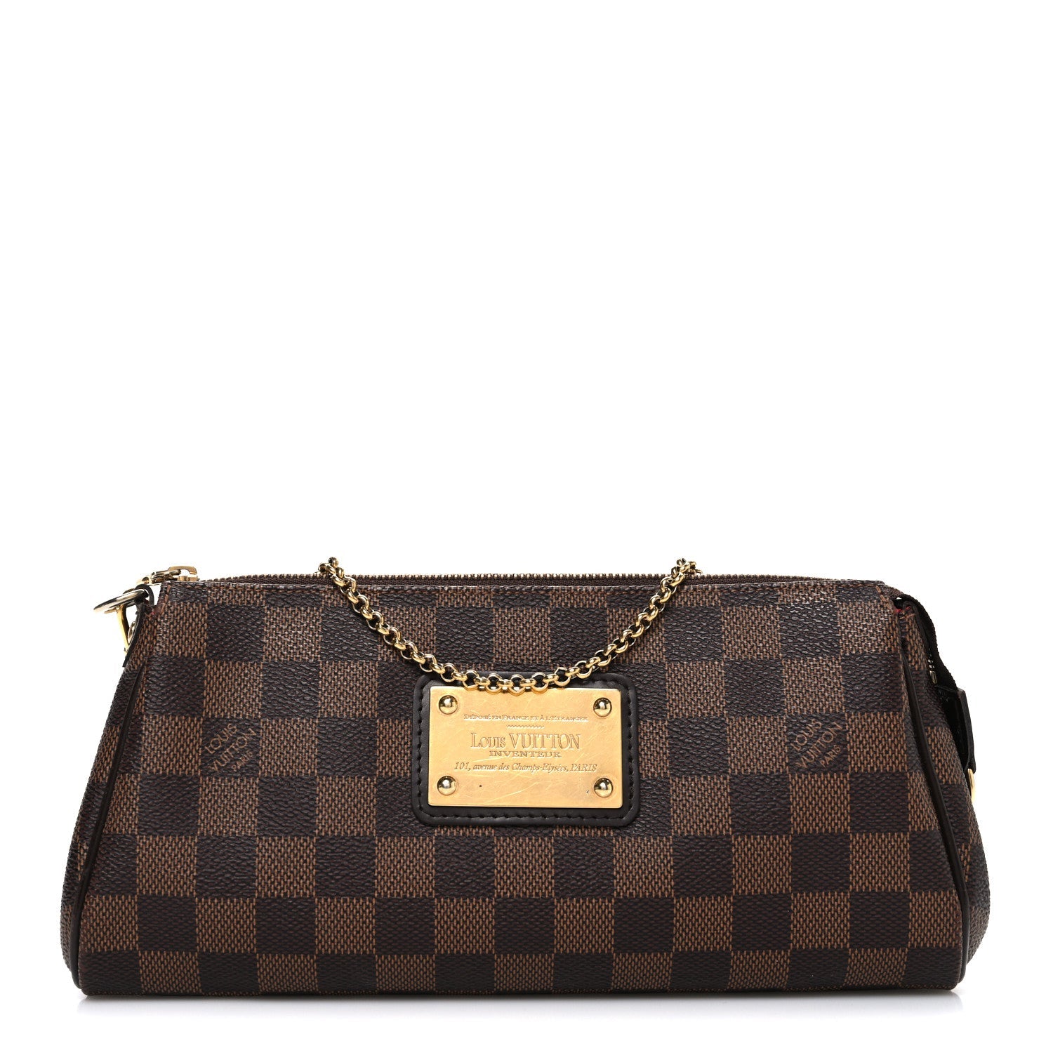 Damier Ebene Eva Clutch
