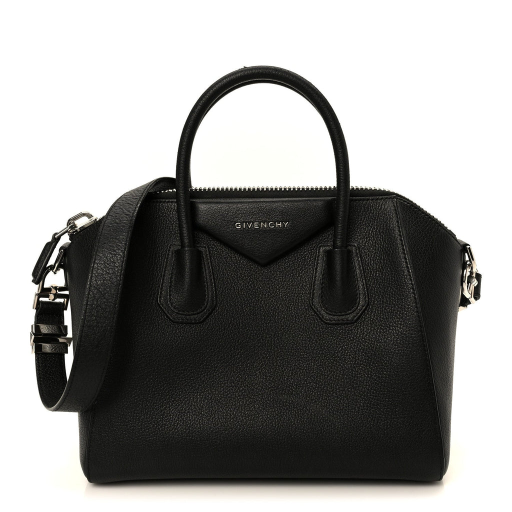Sugar Goatskin Small Antigona Black
