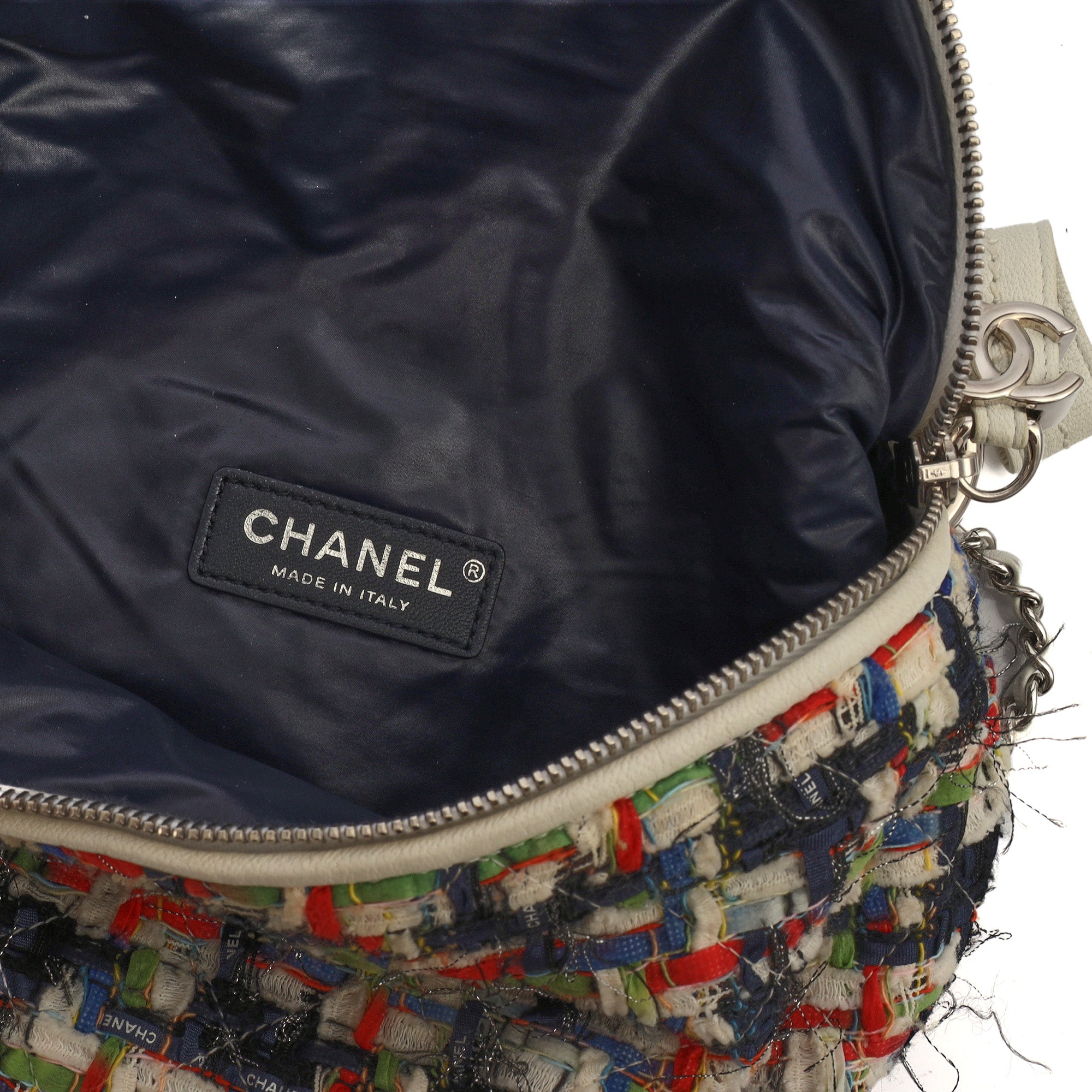 Chanel Cross Body Belt Bag in Multi, Fabric