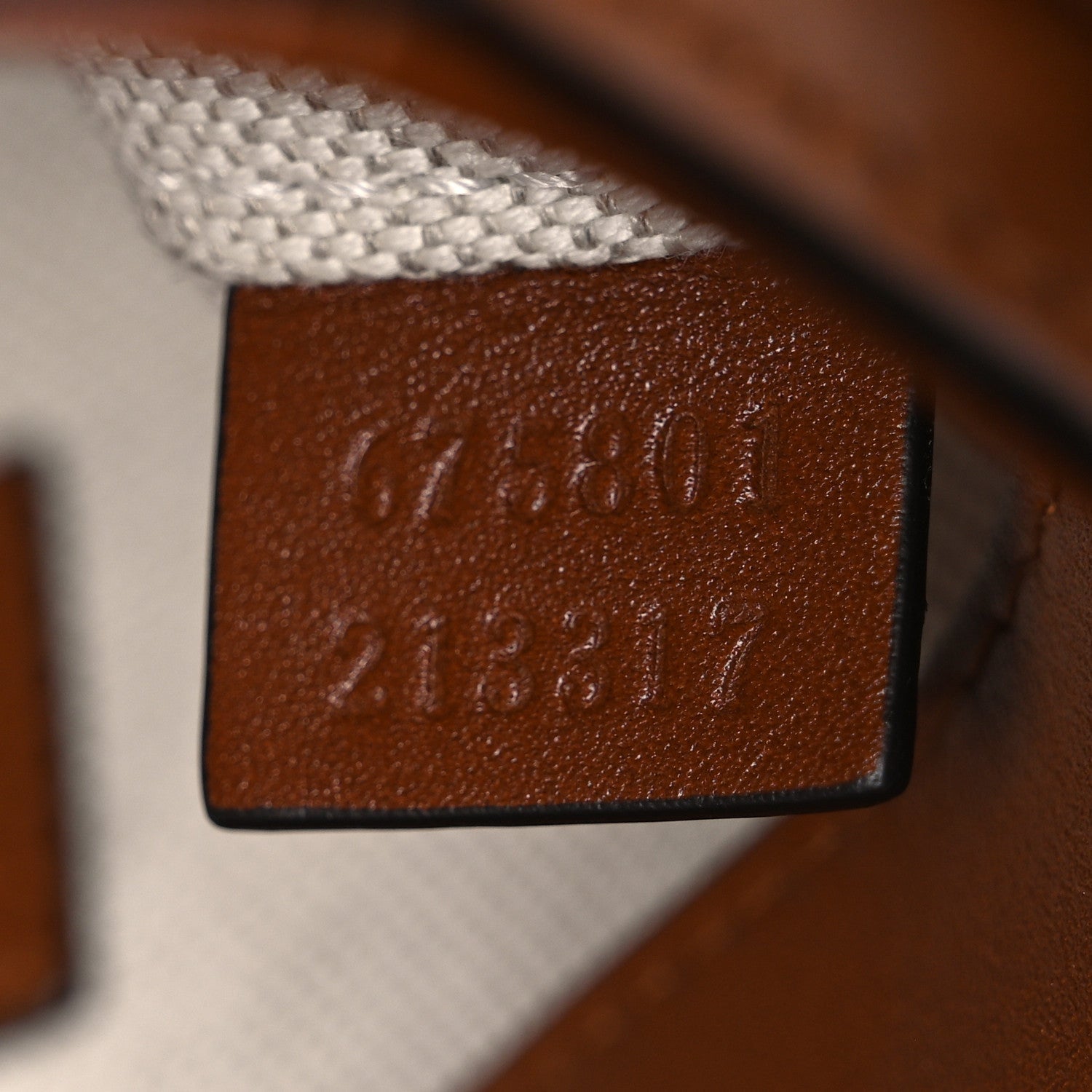 New Canvas Charisma Calfskin Crystal GG Monogram Mini Horsebit 1955 Shoulder Bag Camel Ebony