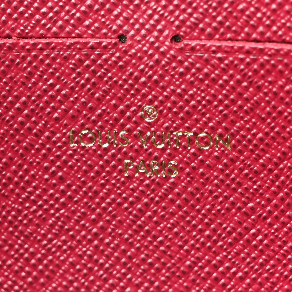 Monogram Clemence Wallet Fuchsia