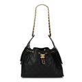 Caviar Quilted Small Chanel 25 Handbag Black