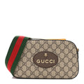 GG Supreme Monogram Web Neo Vintage Shoulder Bag Beige New Acero Crop