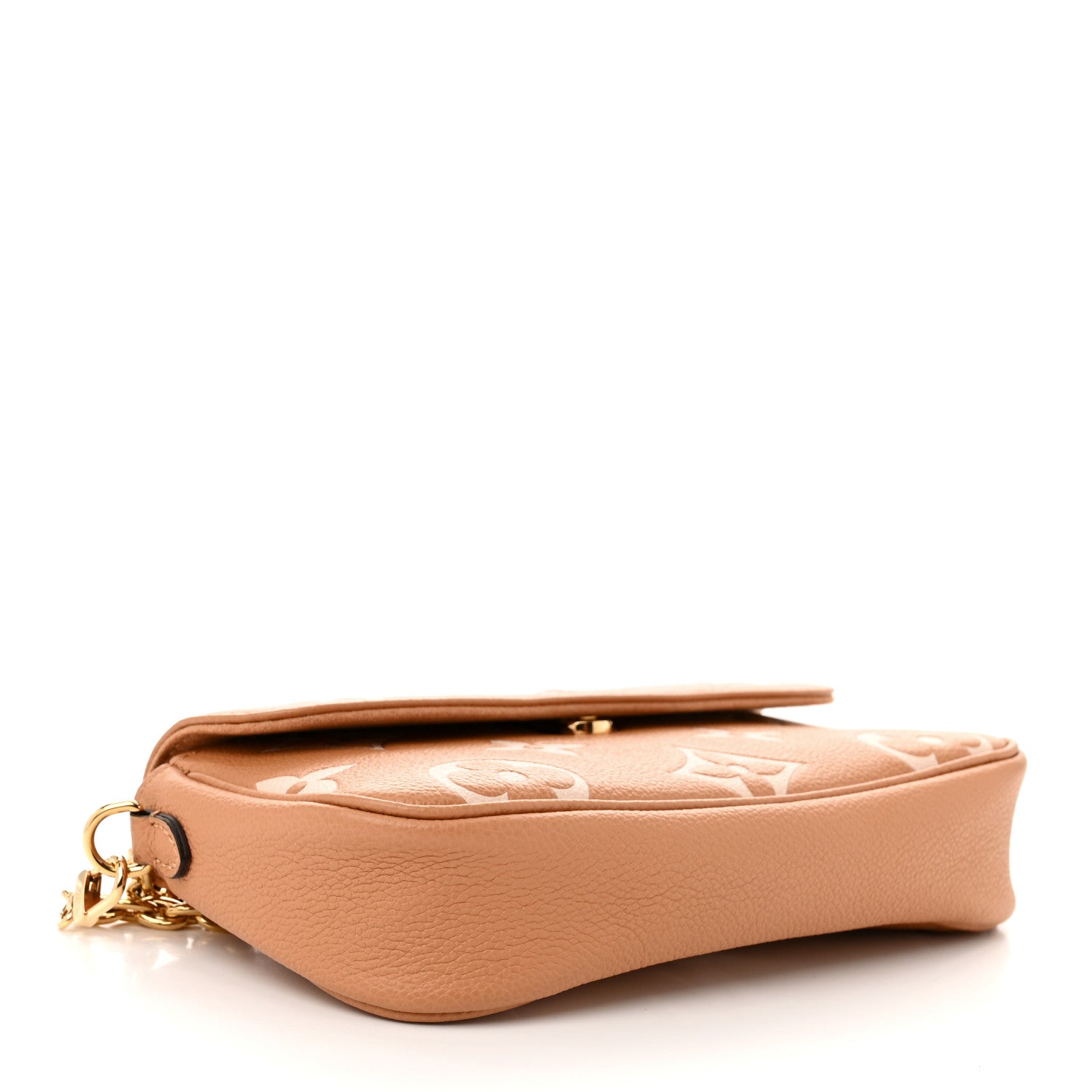 Empreinte Monogram Giant Ivy Wallet On Chain Arizona Creme