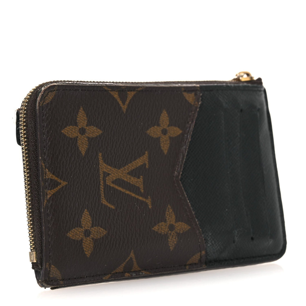 Monogram Recto Verso  Holder Black