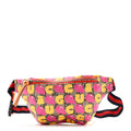 GG Supreme Monogram Childrens Strawberry Print Belt Bag Multicolor