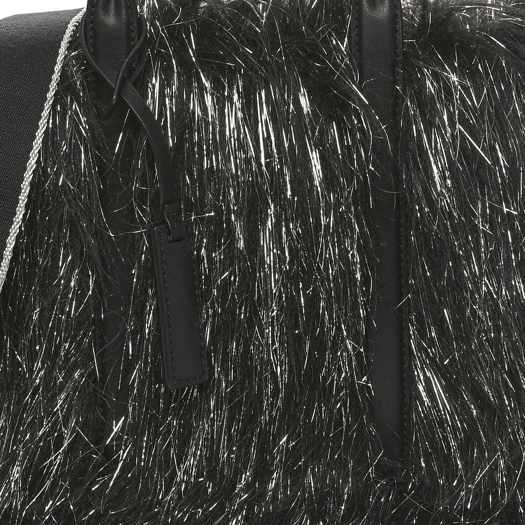 The Creature Small Tote Bag Black Silver