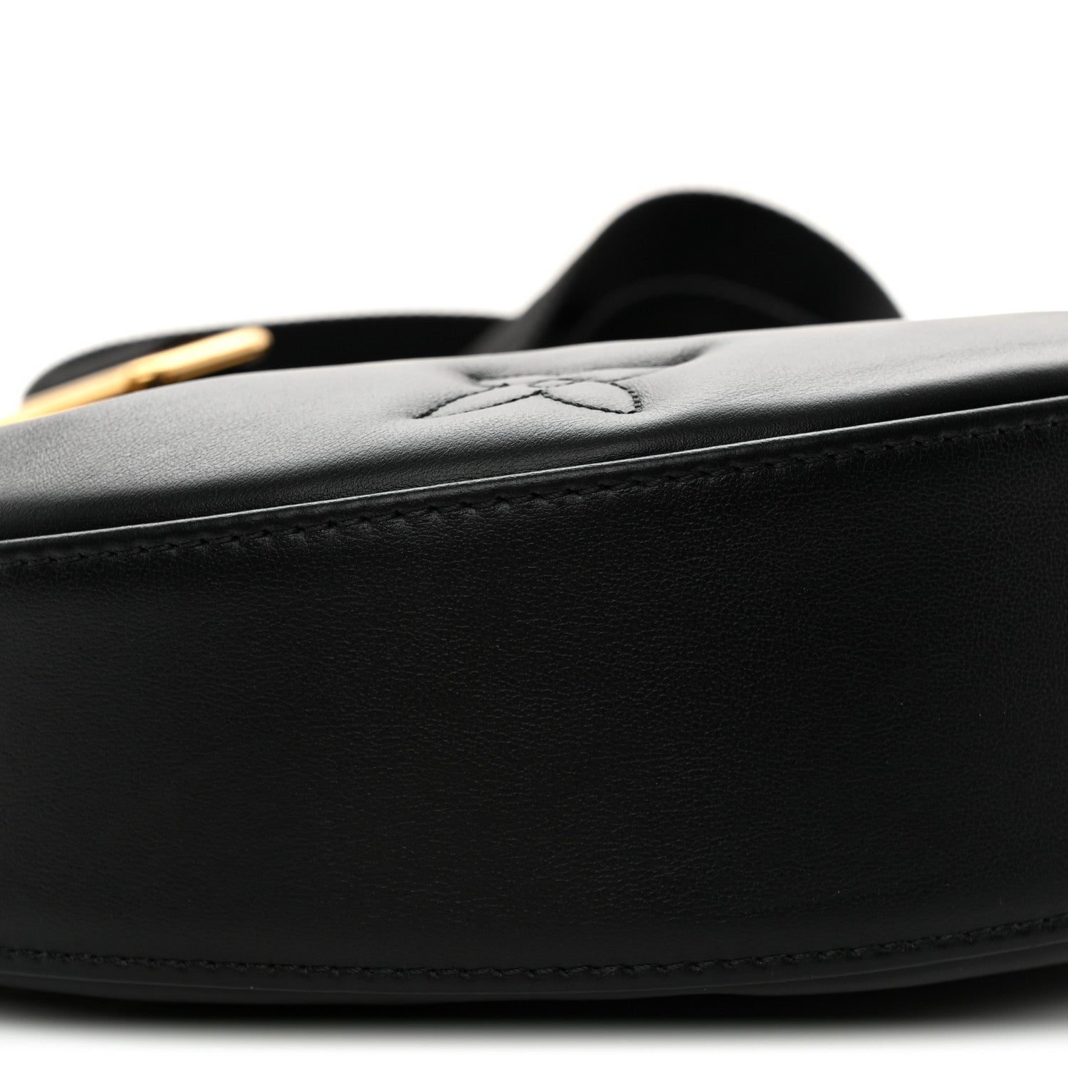 Calfskin Bubblegram Over The Moon Black