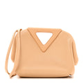 Calfskin The Point Coin Purse Almond