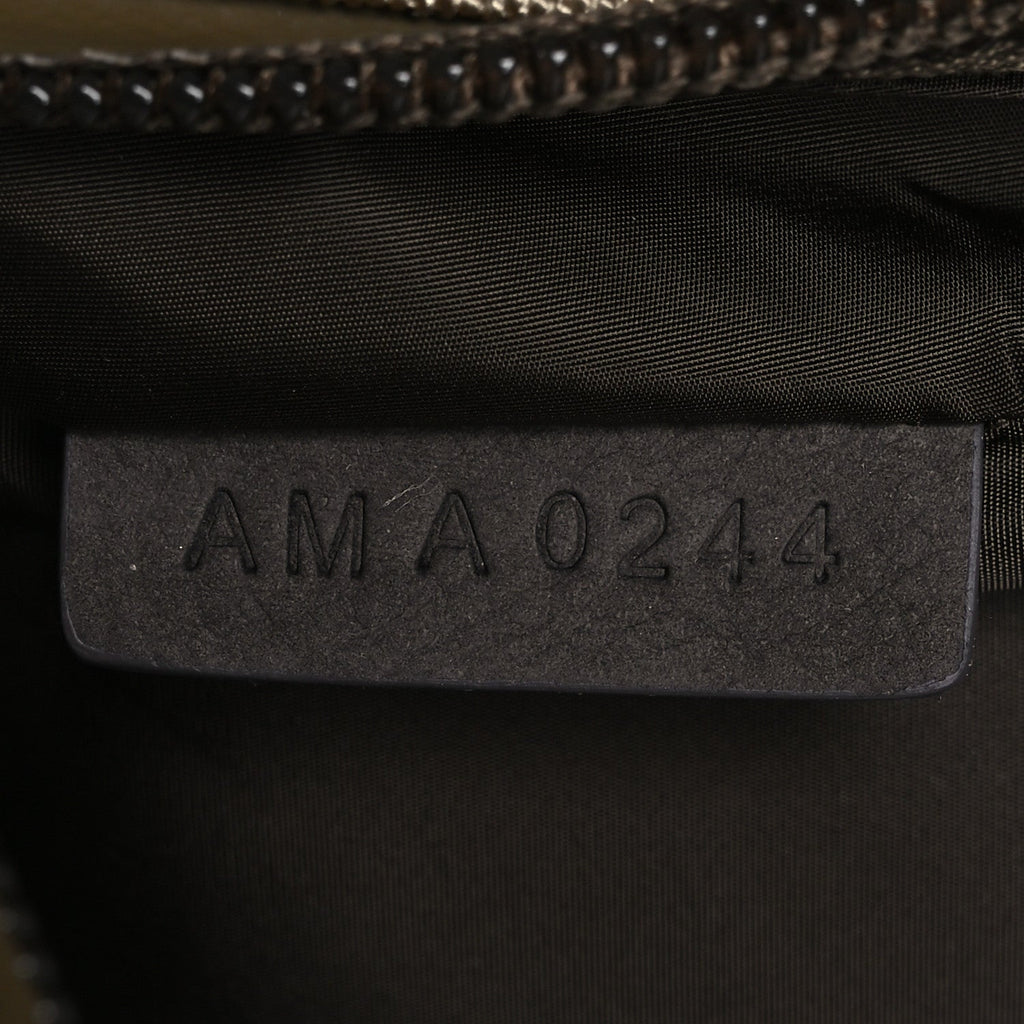 Nylon Nubuck G-Trail Small Sling Bag Taupe Anthracite Sand