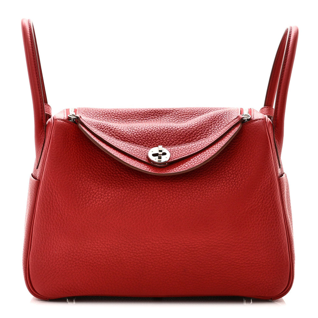 Taurillon Clemence Lindy 30 Rouge Garance