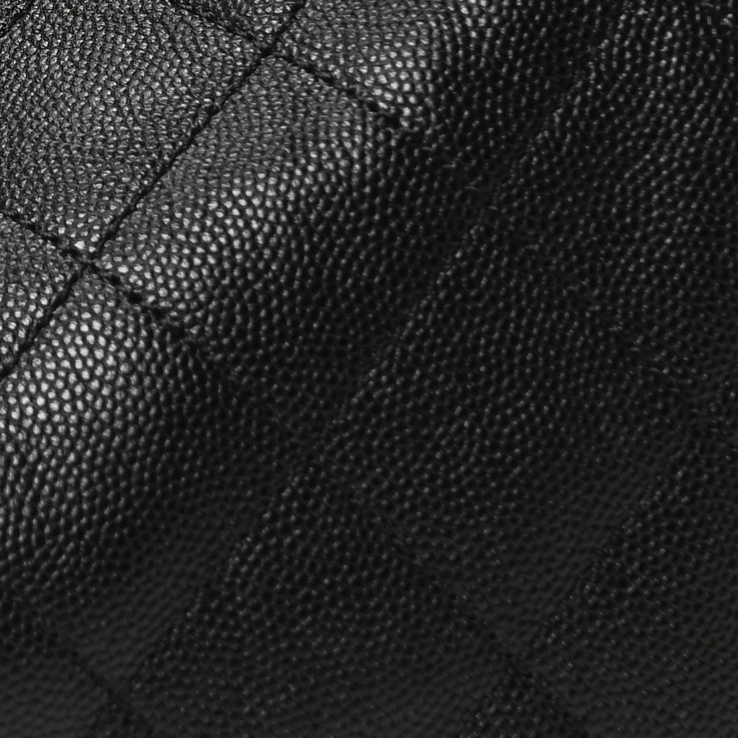 Caviar Quilted Medium Chanel 25 Handbag Black