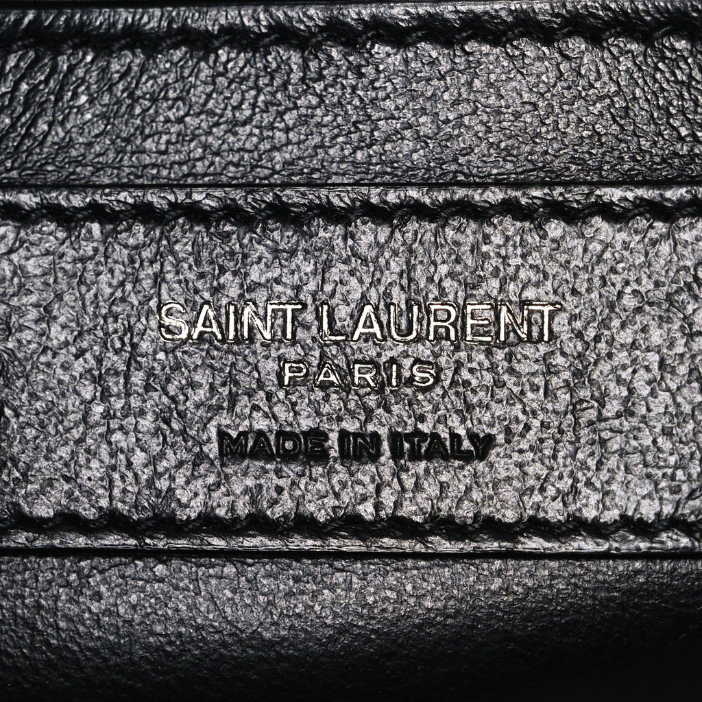 Grain De Poudre Small Monogram Monochrome Kate Satchel Black
