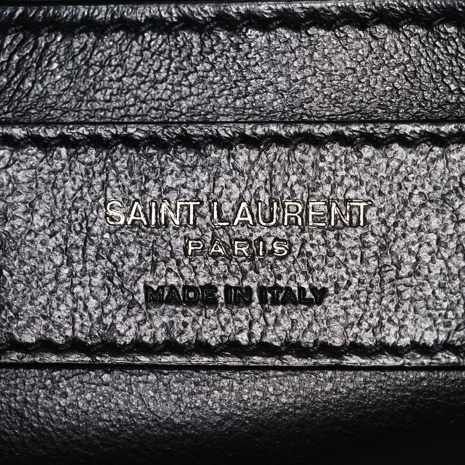 Grain De Poudre Small Monogram Monochrome Kate Satchel Black