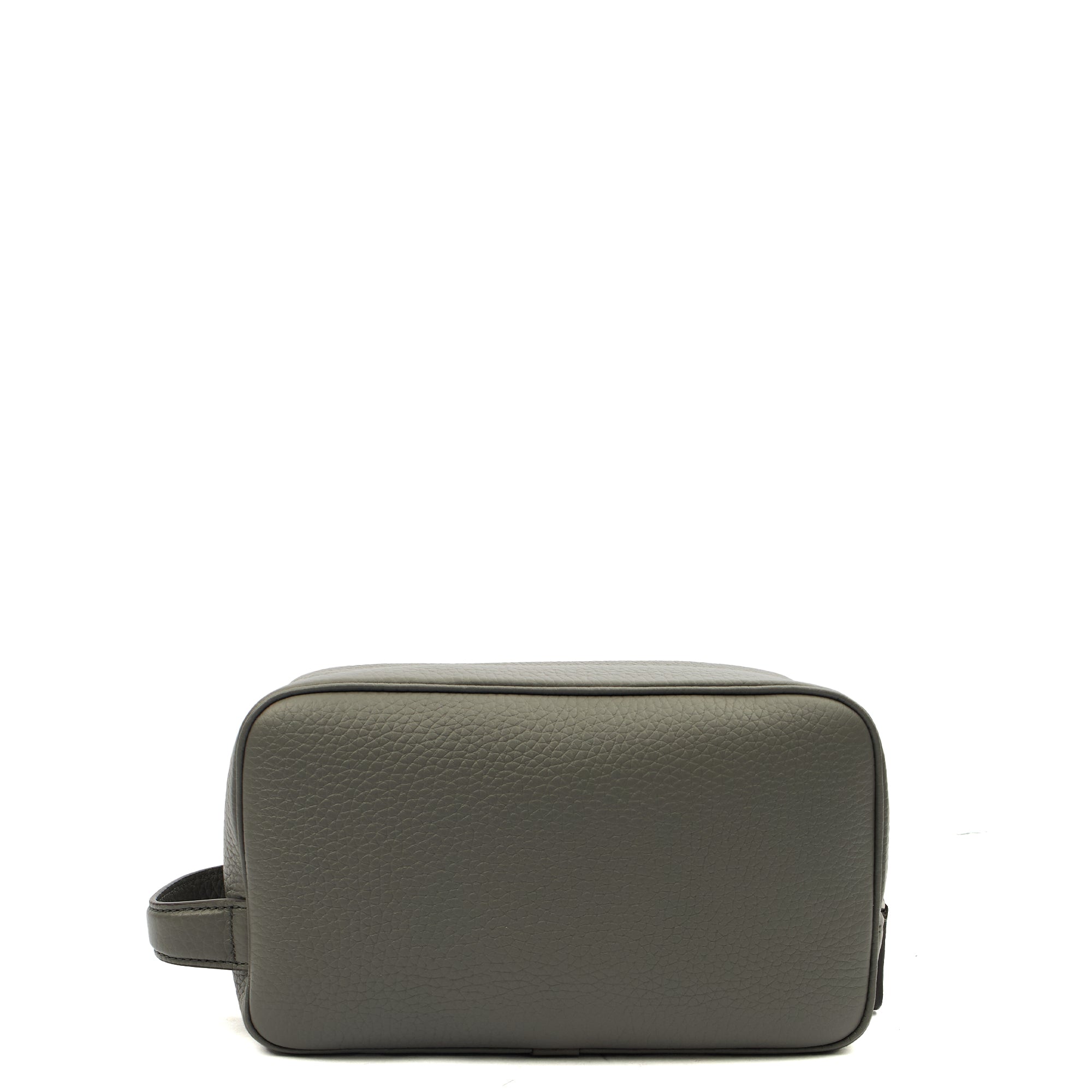 Mulberry Cosmetic Bag Wash Case in Grey, Leather