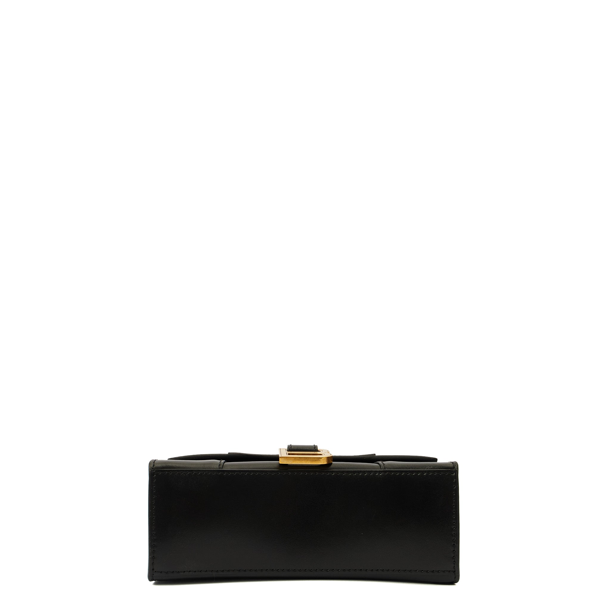 Balenciaga Top Handle Hourglass XS in Black, Leather