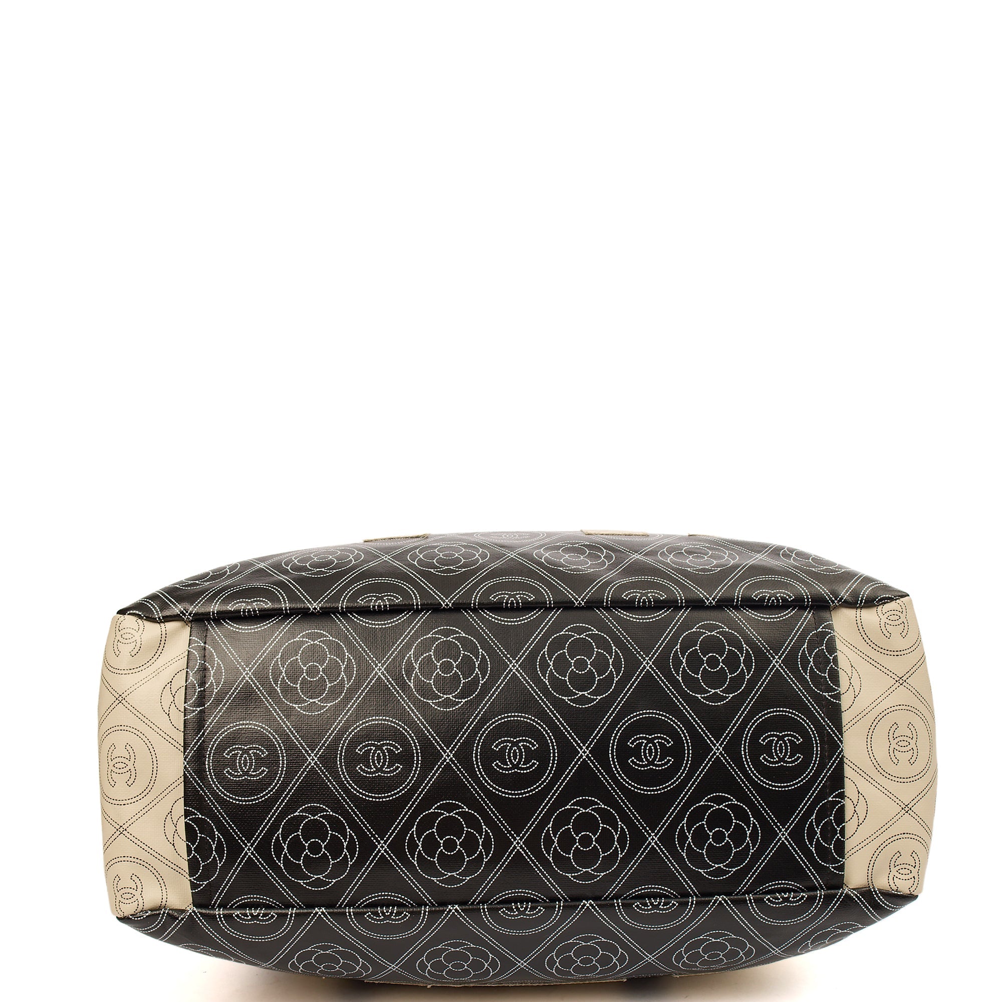 **RUNWAY PIECE** Chanel Camelia Shopping Tote in Calfskin Leather