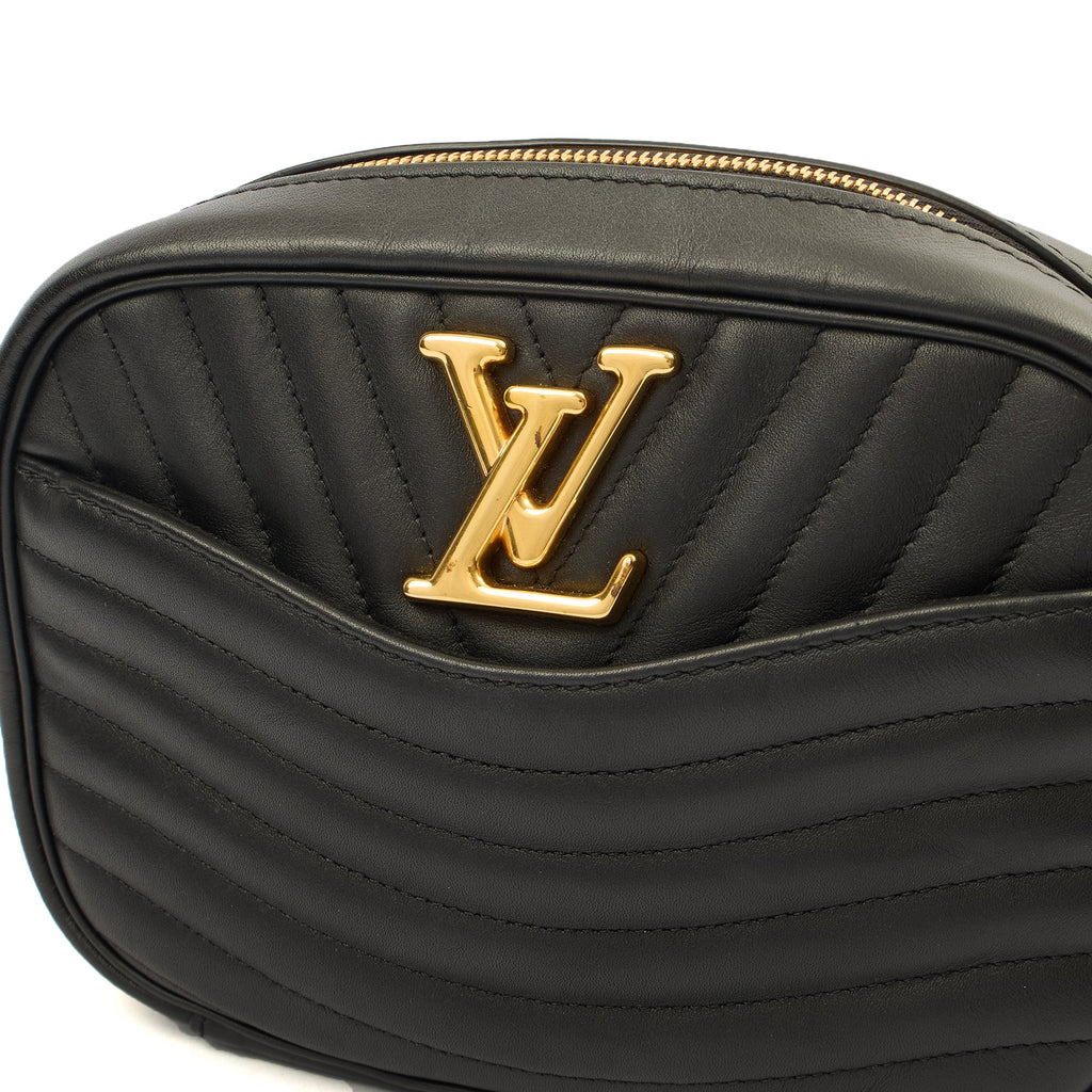Louis Vuitton Cross Body New Wave PM Chain Bag  in Black, Leather