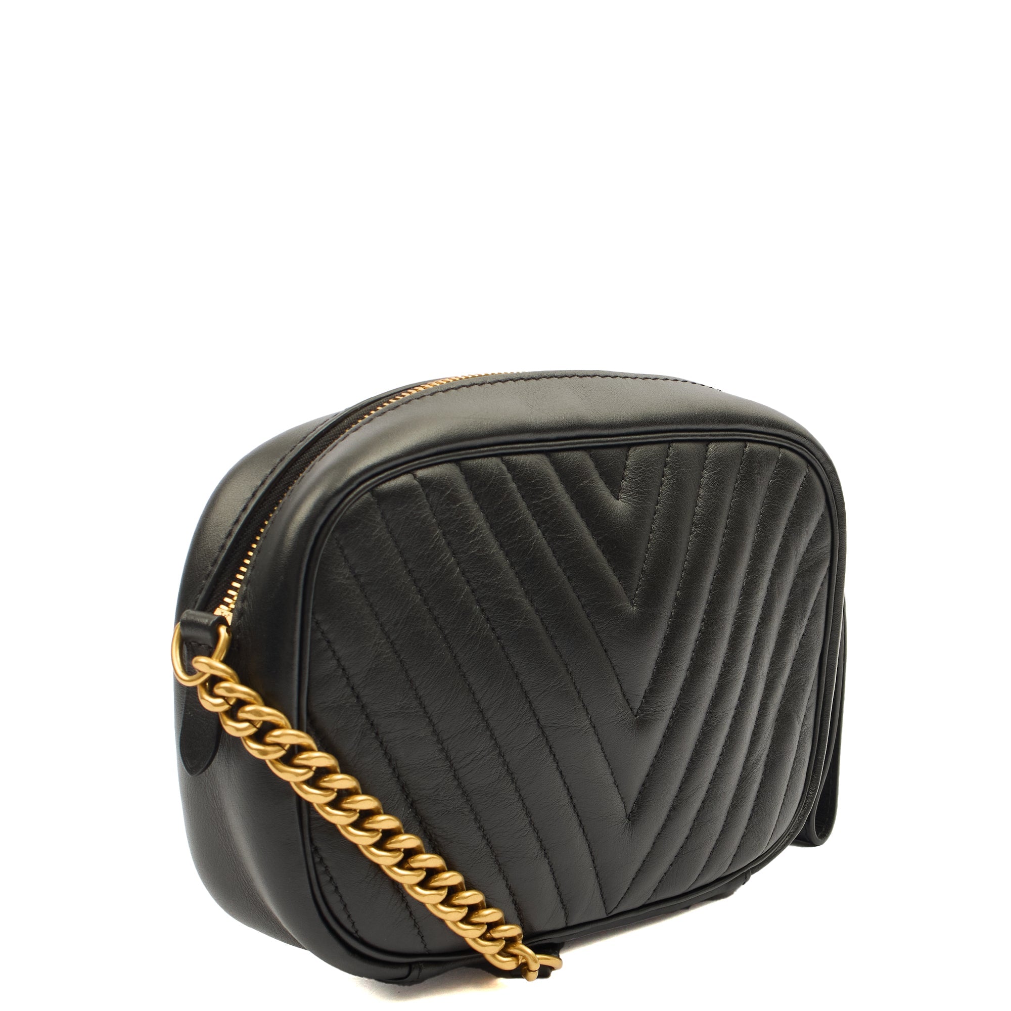 Louis Vuitton Cross Body New Wave PM Chain Bag  in Black, Leather