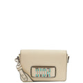 Christian Dior Cross Body Diorevolution Flap Bag in White, Calfskin