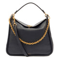 Mulberry Tote Leighton in Navy, Calfskin Leather