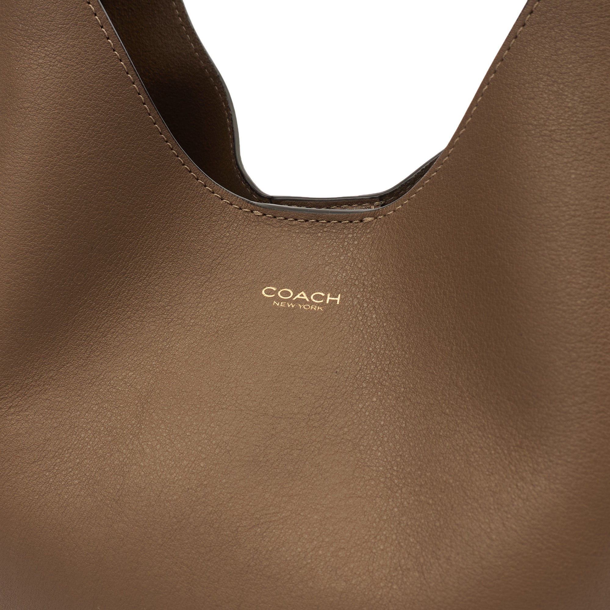 Coach Tote Brooklyn Shoulder Bag 28 in Brown, Leather