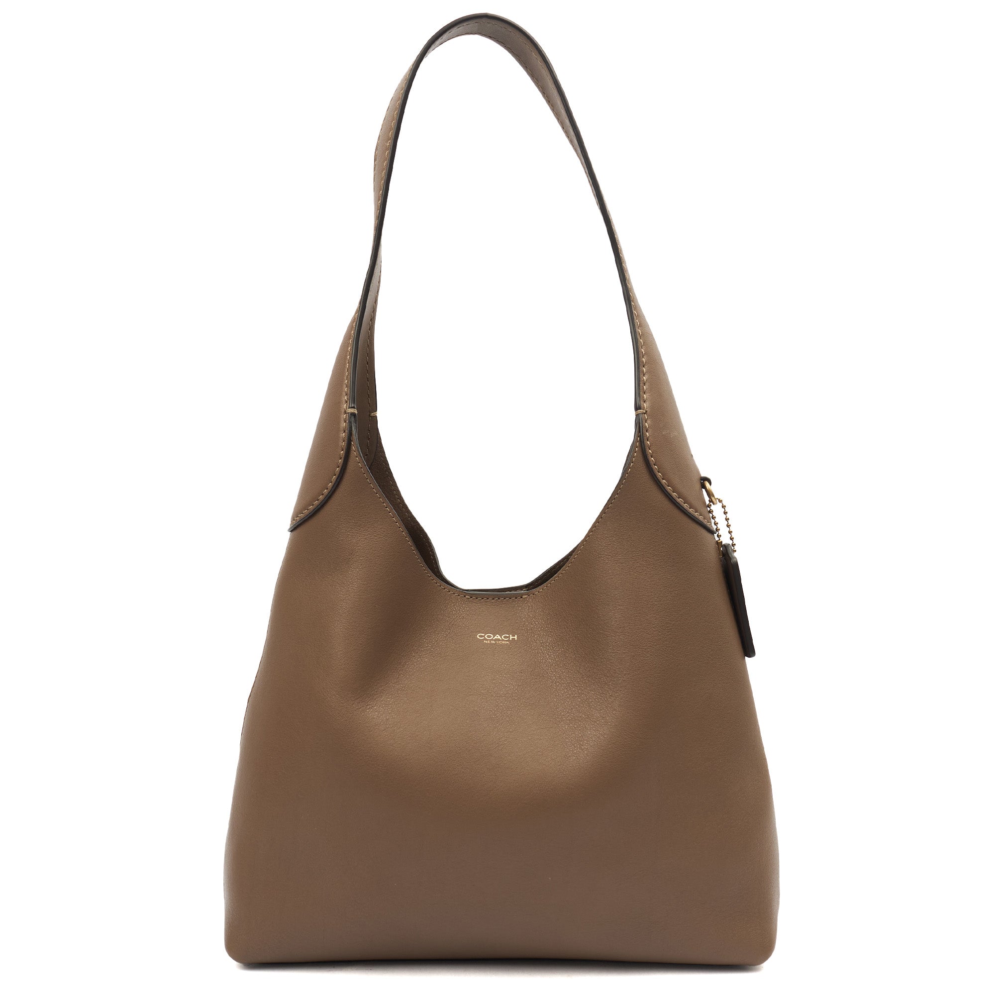 Coach Tote Brooklyn Shoulder Bag 28 in Brown, Leather