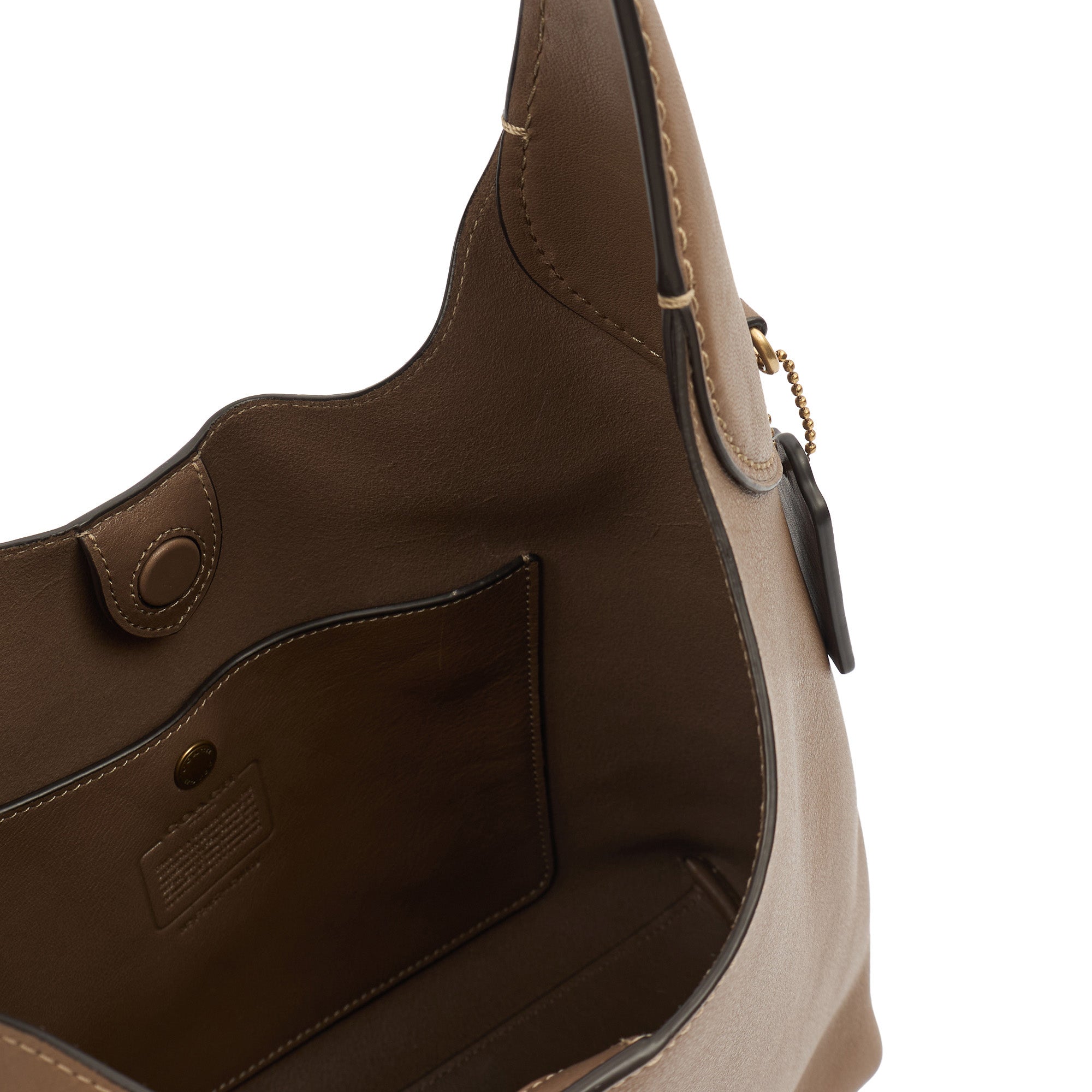 Coach Tote Brooklyn Shoulder Bag 28 in Brown, Leather