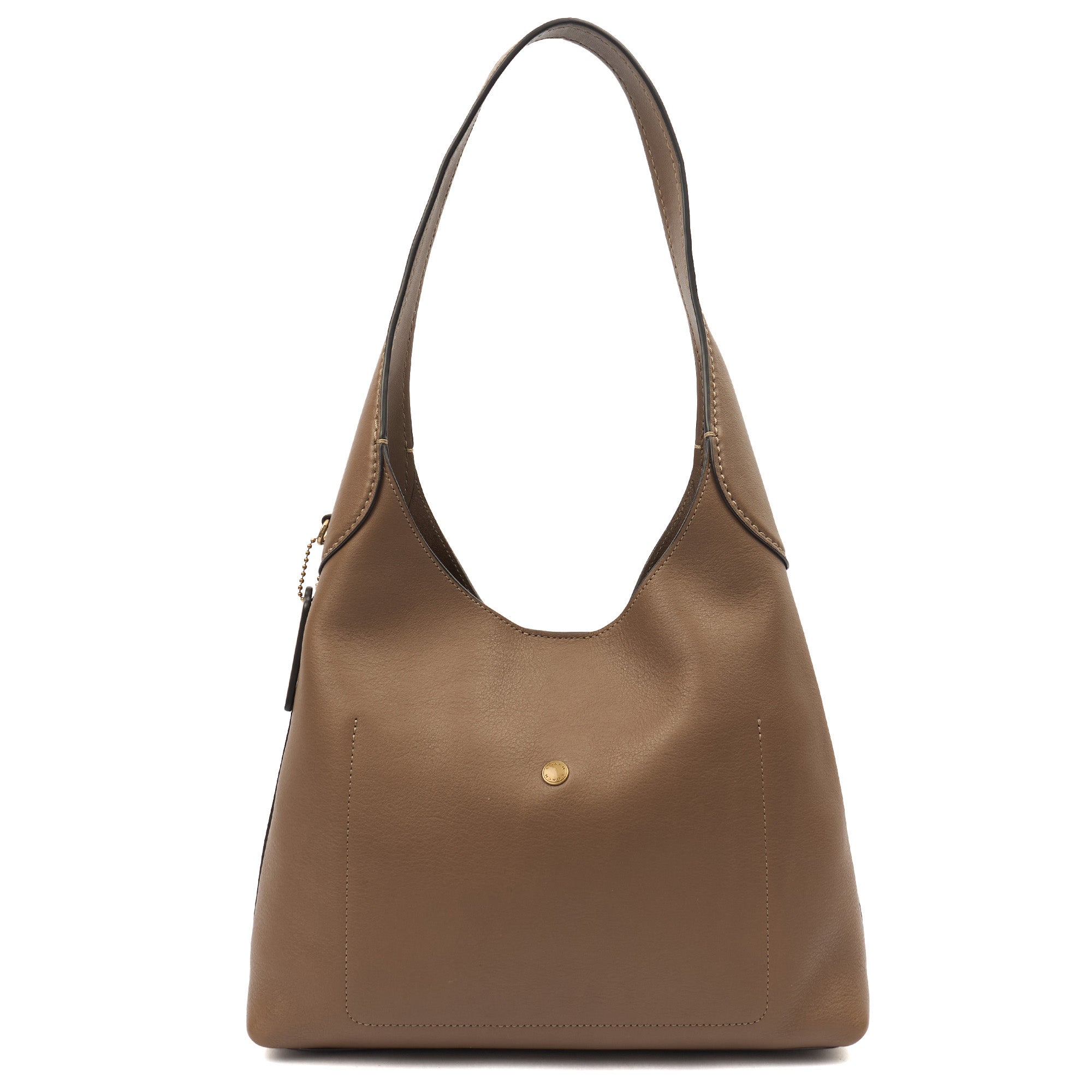 Coach Tote Brooklyn Shoulder Bag 28 in Brown, Leather