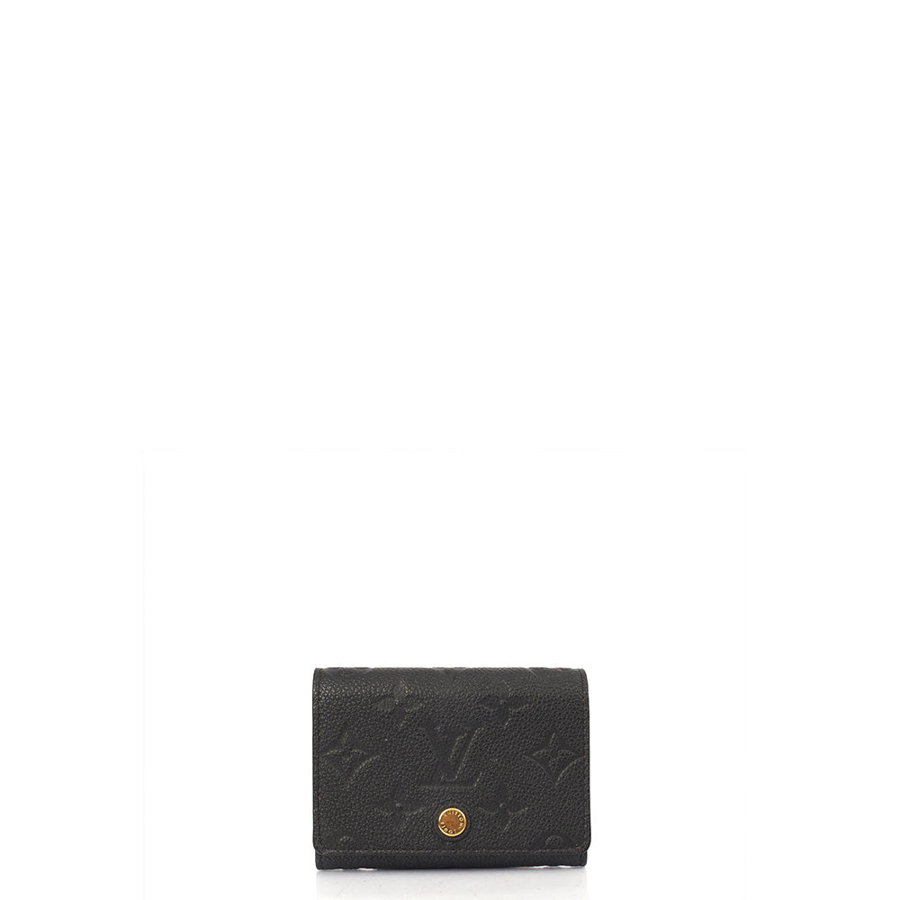 Louis Vuitton Wallet Wallet in Black Monogram Mat, Leather