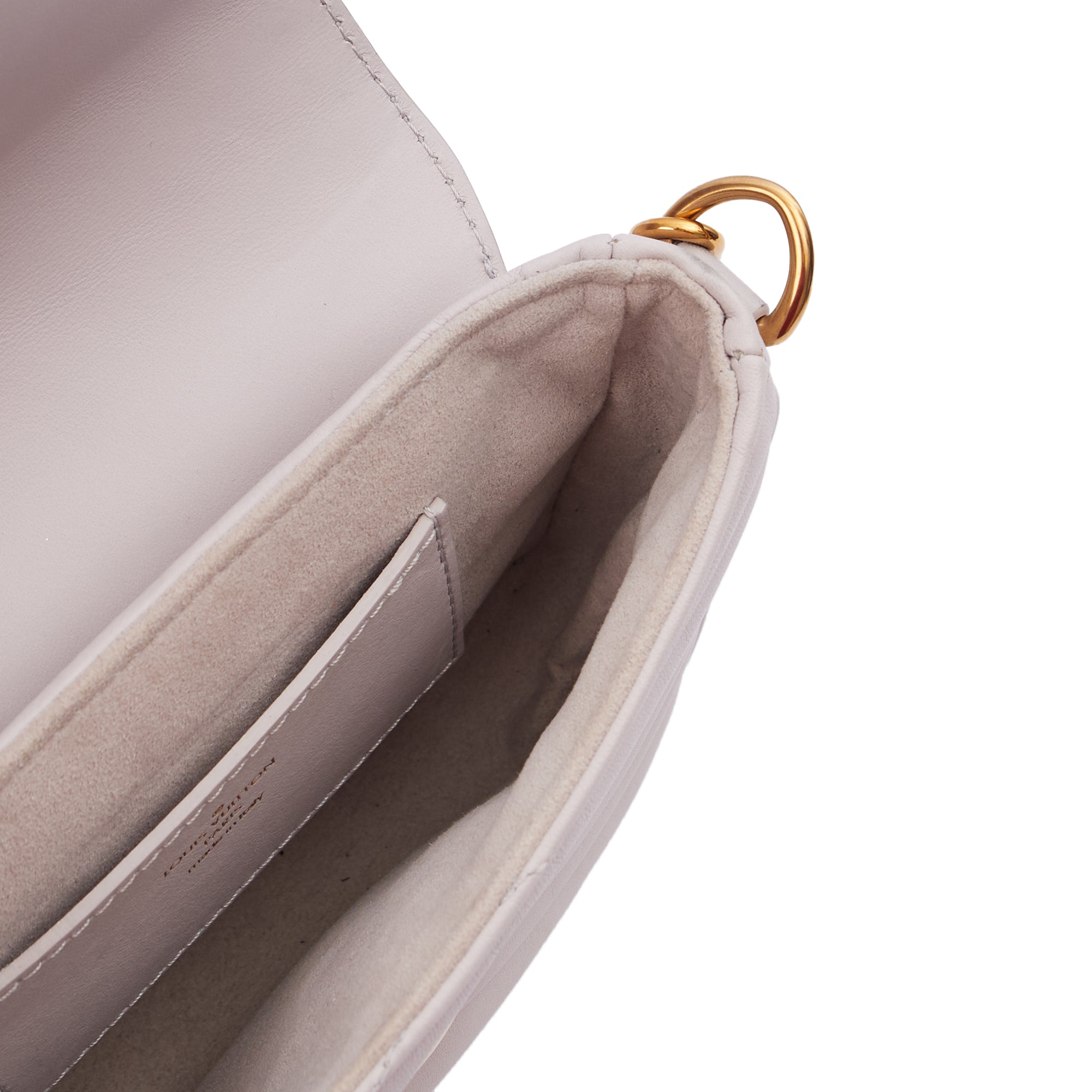 Louis Vuitton Cross Body New Wave Multi Pochette in Grey, Calfskin Leather