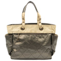 Chanel Tote Paris-Biarritz Tote - Large  in Metallic, Fabric