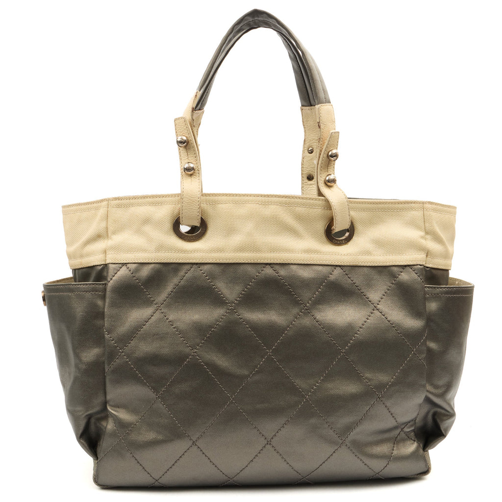 Chanel Tote Paris-Biarritz Tote - Large  in Metallic, Fabric